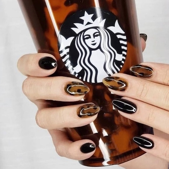 ***SOLD***Starbucks Mocha Swirl “Tortoiseshell” Tumblr - Picture 1 of 6